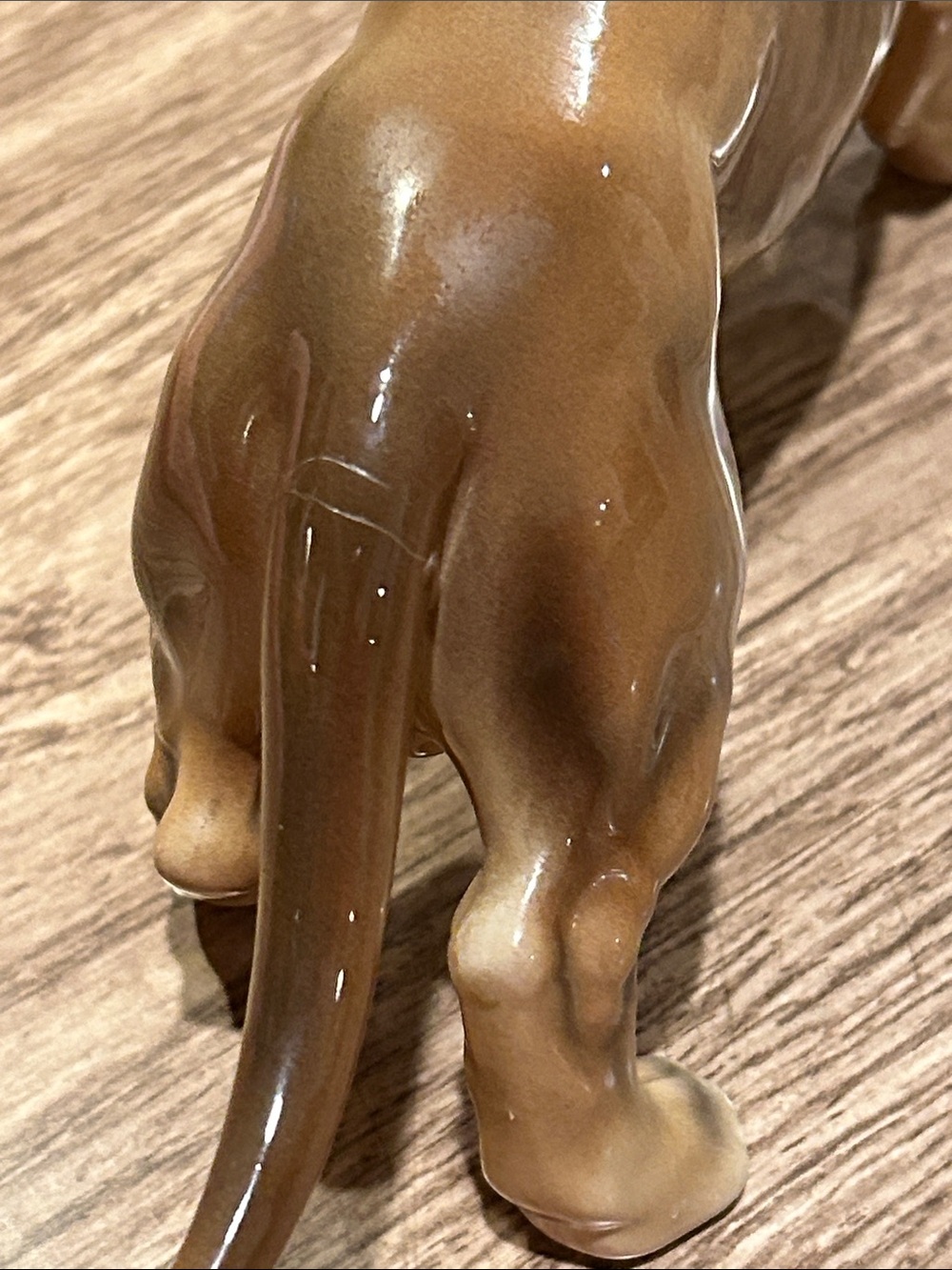 Ceramic Dachshund Figurine - Picture 4 of 5